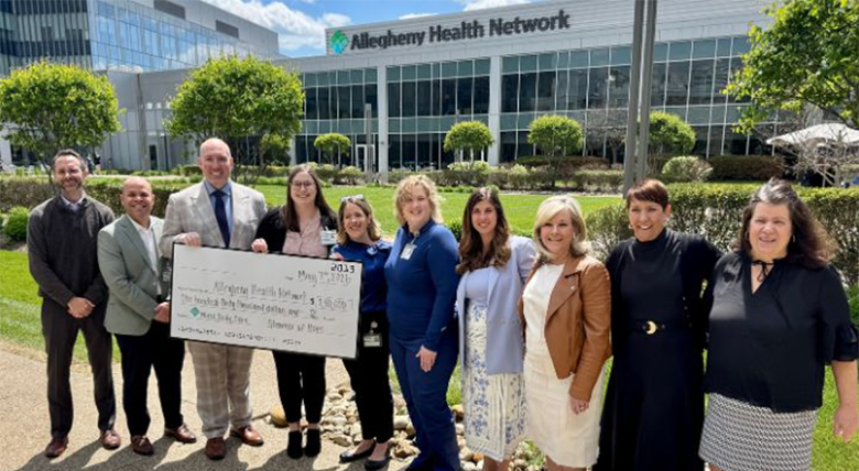 Glimmer of Hope Donates $140K to Launch Comprehensive ‘Mind, Body, Care’ Breast Cancer Initiative within AHN Cancer Institute